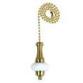 thumbnail image 2 of PULL CHAIN BRASS & WHITE (Pack of 1), 2 of 2