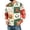 White, variant on YNGKMEA Men's Christmas Henley Long Sleeve Shirts Classic 3-Button Casual Stylish T-Shirts Graphic Pullover Shirt