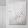 thumbnail image 2 of Pintura al óleo pintada a mano con líneas abstractas blancas y gruesas, decoración de pared moderna, diseño gris, pinturas acrílicas, lienzo artístico para pared, 2 of 5