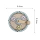 thumbnail image 3 of Tablero ocupado para niños juguete sensorial de entrenamiento de habilidad para la vida accesorio de bloqueo de cremallera juegos Montessori para bebés, 3 of 4