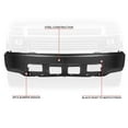 thumbnail image 2 of Fit 14-15 Chevy Silverado 1500 Front Bumper Face Bar w/o Fog Light Cutouts Black, 2 of 4