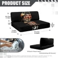 thumbnail image 7 of XYZCANDO American Flag Eagle RV Dinette Cushions Universal Camper Accessories Stretchable Cushion Covers for Couches and Sofas Comfortable Loveseat Sofa Chair Cover Furniture Protector Black, 7 of 7