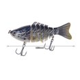 thumbnail image 5 of Hyasfey 10CM/16G Multi-Jointed Fishing Lure with Hooks 7-Section 3D Swimbait Bionic Hard Artificial Bait Freshwater Saltwater Bass Trout Fishing Accessories, 5 of 7