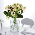 thumbnail image 3 of Artificial Floral Branches, 15 Heads, Fake Greenery Stems, Garden Wedding Centerpieces, Table Runner Decor, Plastic Faux Floral Picks for Home Event Decor, 3 of 5