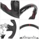 thumbnail image 4 of Hydro Dip Carbon Fiber Look Steering Wheel Perforated Leather Replacement For Infiniti Q50 2014 to 2016, 4 of 5