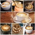 thumbnail image 2 of Jarras de café expreso al vapor 12 OZ / 350ml, jarra de espuma de acero inoxidable con escala de medición Adepaton Vasos y Copas, 2 of 9