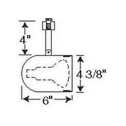 Juno Lighting Track Light Head,Cylinder,Wht/Blk,4.5in R502 BLB WH