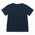 thumbnail image 4 of TOWED22 Toddler Cotton T-Shirt Short Sleeve Cute Graphic Shirt for Kids Girls Boys Tees(Navy,2-3 Y), 4 of 4