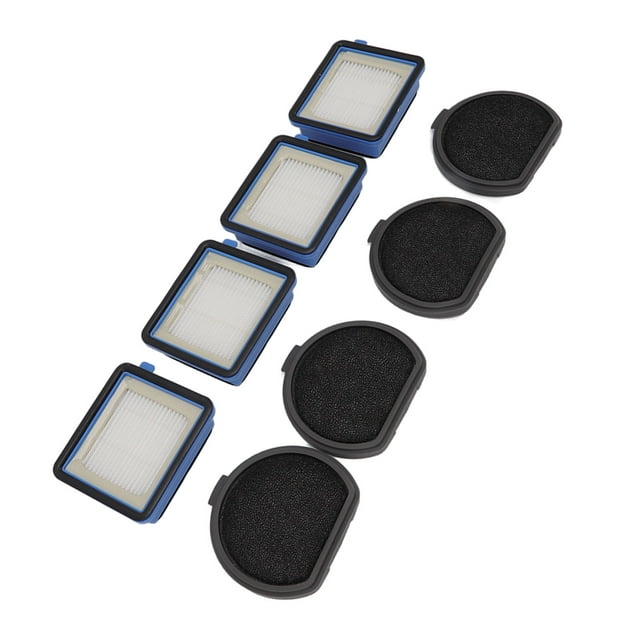 Kit de Filtros de Aspiradora, Filtrado de Polvo Filtros de Reemplazo de Aspiradora Fácil de Instalar Capturando Partículas Finas 4 PCS Para Mantener