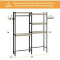 thumbnail image 2 of Over Washer and Dryer Shelves - Heavy Duty Adjustable Height, Bathroom and Laundry Room Organization, Storage Shelf Over Washer and Dryer, Washing Machine Shelf, 2 of 8
