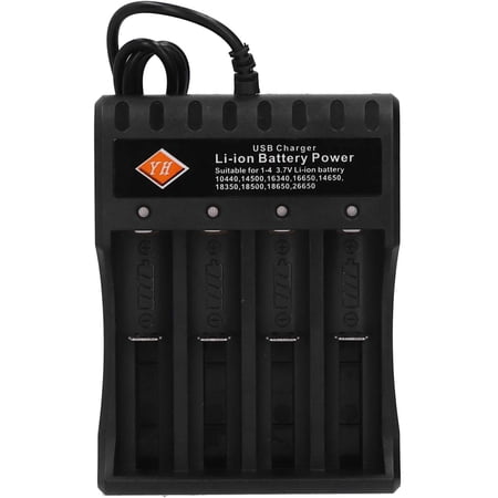 2 Pièces Chargeur Écran LCD Rechargeable, AC 100V ~ 240V 50