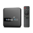 thumbnail image 1 of H20PRO Boîtier Convertisseur TV Numérique Wi-Fi 2.4G&5G 6K HD Quadricœur CPU TV Décodeur Compatible pour Android 10.0, 1 of 9