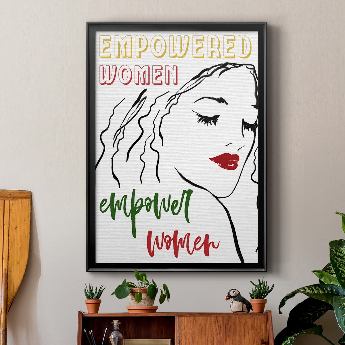 Empowered Women Premium Classic Framed Print - Ready to Hang