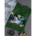 thumbnail image 3 of Luminous Tiger T-Shirt Women -Anthony Chirstou Designs, Female x-Large, 3 of 4