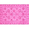 thumbnail image 1 of Ahgly Company Indoor Rectangle Oriental Pink Traditional Area Rugs, 7' x 10', 1 of 4