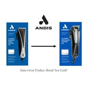Andis Ultra Clip Corded 10 piece Clipper Kit, Black / Silver
