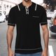 thumbnail image 5 of Gibobby Camisas Tipo Polo para Hombre Polo de algodón para hombre, ajuste regular(Negro,M), 5 of 5