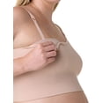 thumbnail image 5 of Ingrid & Isabel For Every Belly Women's Maternity Seamless Nursing Cami Bra 3pk, Sizes S-XXXL, 5 of 11