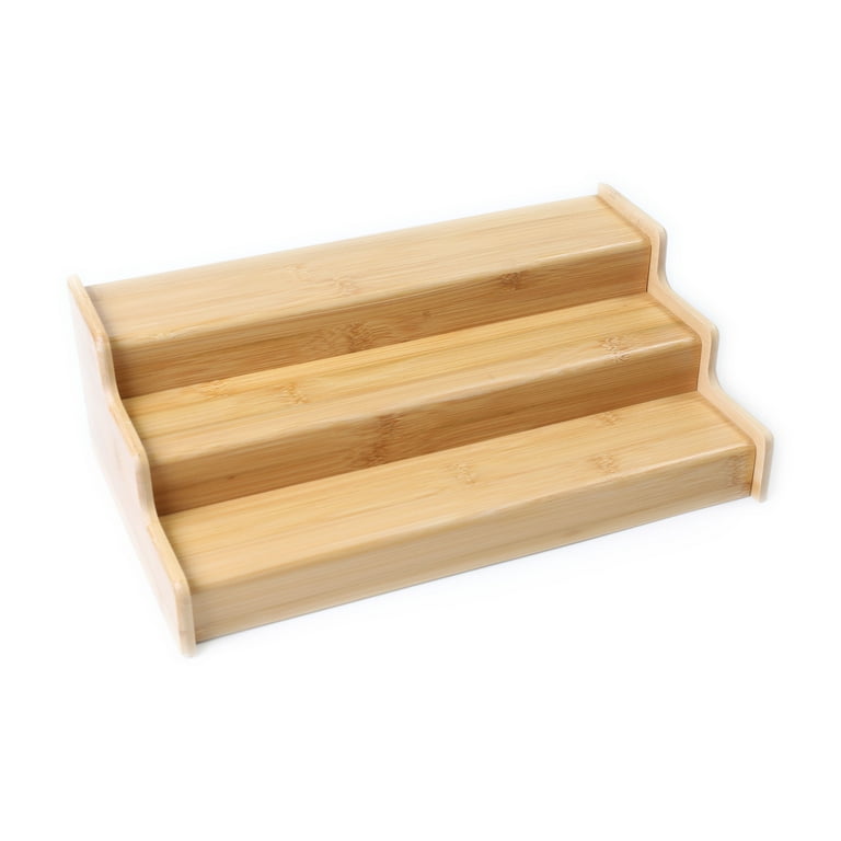 Better Homes & Gardens 3-Tier Expandable Bamboo Spice Rack, 4-Pack photo 6