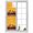 Yellow, variant on Bicycles Window Privacy Film, Farmhouse Vintage Vehicle Yellow Broken Walls Static Cling UV Sun Blocking Heat Control Window Tint Day and Night, Non-Adhesive One Way Privacy Cover 17.7''x78.7''