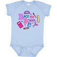 thumbnail image 3 of Inktastic Back to School with School Supplies Girls Baby Bodysuit, 3 of 5