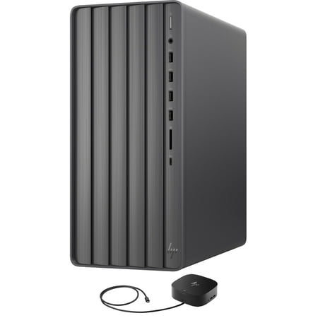 HP ENVY TE01-2275xt Gaming/Entertainment Desktop (Intel i7-11700 8-Core, GeForce RTX 3060, 16GB RAM, 512GB PCIe SSD + 2TB HDD (3.5), Wifi, Win 11 Home) with G2 Universal Dock
