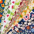 thumbnail image 4 of CBFFDC Pet Neckerchief Adjustable Pet Bandana Triangular Shape Breathable Floral Print Comfortable Soft Collar Scarf for Small Dogs, 4 of 6
