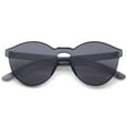 thumbnail image 2 of zeroUV - One Piece PC Lens Rimless Ultra-Bold Colorful Mono Block Sunglasses 60mm - 60mm, 2 of 5