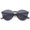 Black, variant on sunglassLA Unisex One Piece PC Lens Rimless Ultra-Bold Colorful Mono Block Sunglasses (Blue) - 60mm