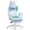 Blue, variant on Peispie Cute Cat Ears Gaming Chair with Footrest, Ergonomic Reclining Computer Desk Chair with Paw Lumbar Cushion, 360° Swivel PU Leather PC Video Game Chair for Women & Adults, 300lbs, Black