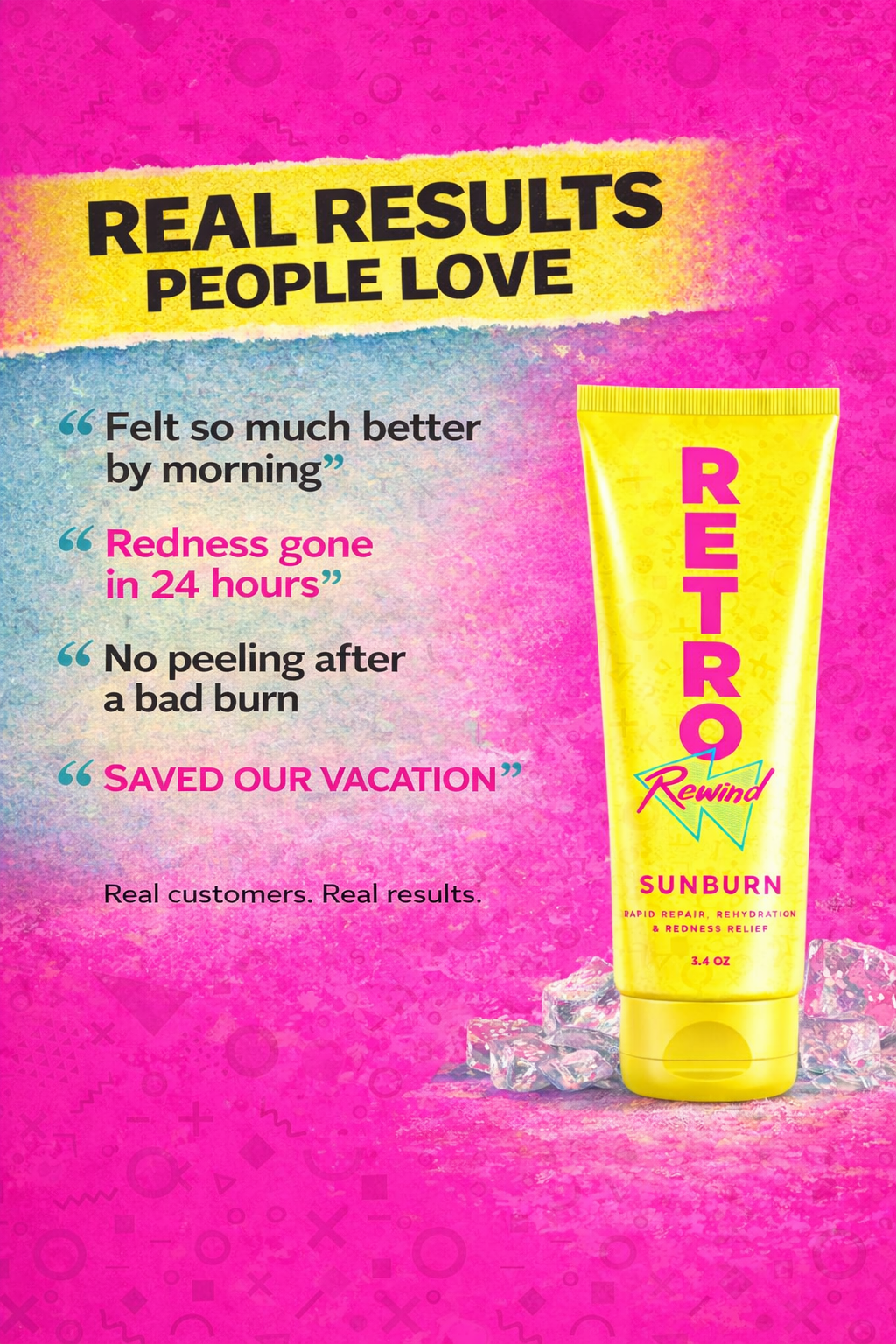 RETRO Rewind Sunburn - Single Tube