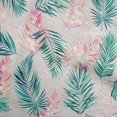 thumbnail image 1 of oneOone Cotton Poplin Green Fabric Tropical Leaf Sewing Fabric By The Yard Printed Diy Clothing Sewing Supplies 42 Inch Wide, 1 of 6