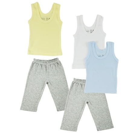 

Boys Tank Tops and Track Sweatpants