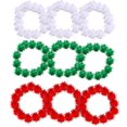 thumbnail image 3 of MesaSe 300 Pcs Pompons DIY Pompons Pailletés Pompons de Noël Pompons pour Enfants, 3 of 7