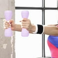 thumbnail image 6 of Vsenkes Adjustable Dumbbells Pair for Home Strength Training Non Slip for Women Kids Violet, 6 of 9