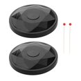 thumbnail image 2 of 6 cm Fácil de aleación Ruedas para el transporte Parte Bicicleta plegable para la bicicleta fáciles de ruedas Rack Accesorios negro SOLEDAD Bicicleta plegable Easy Wheel, 2 of 9