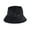 Black, variant on Summer Womens Bucket Hat Men Caps Solid Winter Thermal Windproof Fisherman For For Girls Sun Hats