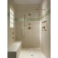 thumbnail image 3 of Delta Faucet Coude d'Alimentation Murale pour Douche à Main, Raccord Mural Doré, Coude Mural d'Alimentation en Eau pour Douche à Main, Raccord Mural de Douche Doré, Champagne Bronze 50560-CZ, 3 of 5