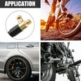 thumbnail image 3 of Unique Bargains 1pcs 40cm 15.75' Tire Valve Stem Extension Inflator Extender Hose Universal Fit for Car Motorcycle Bicycle, 3 of 8