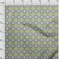 thumbnail image 3 of oneOone Polyester Spandex Light Green Fabric Geometric Tile Diamond With Cross Dress Material Fabric Print Fabric By The Yard 56 Inch Wide, 3 of 4