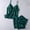 Green, variant on FRSASU Women's Lace Trim Satin Pajamas Sets Silk Shorts Sleepwear Spaghetti Strap Loungewear Matching Pjs Set White