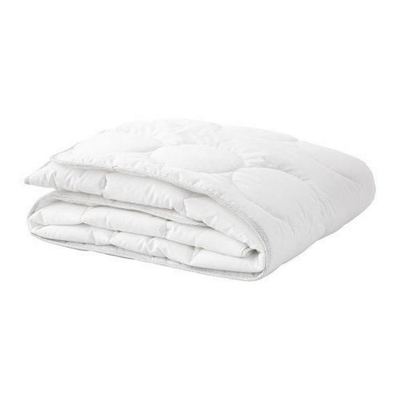 IKEA Lenast Crib Comforter White Gray 103.730.61 Size 43x49