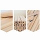 thumbnail image 5 of 100Pcs Wooden Pencil HB Hex Pencil Stationery Office Supplies, 5 of 5