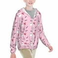 thumbnail image 2 of Cauagu Bat And Pumpkin Print Sun Protection Jacket for Teen,Full-Zipper Long Sleeve Sun Shirts with Pockets UV Hoodie Shirts Outdoor Athletic Jacket-Medium, 2 of 7