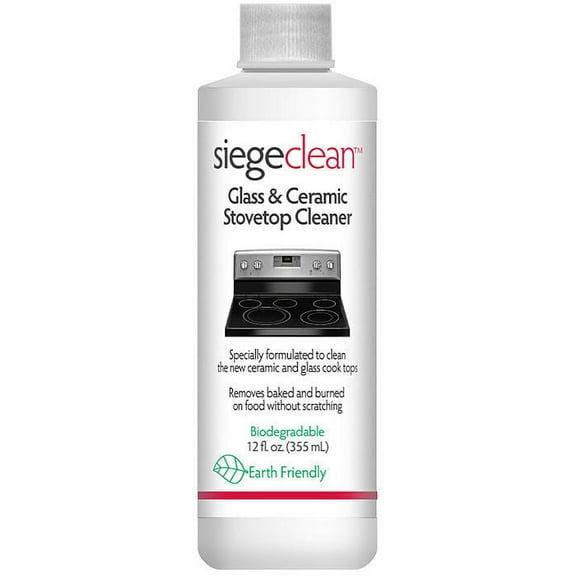 775L, Siege Glass & Cermaic Stovetop Cleaner, 12 oz, Earth Friendly, Made in USA