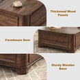 thumbnail image 7 of ANPOO 40" Farmhouse Lift Top Coffee Table with Charging Station, Square Wood Center Table with Large Hidden Storage Compartment for Living Room, 7 of 7