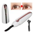 thumbnail image 3 of M Buder Electric Heated Eyelash Curler USB Rechargeable Tool, Natural Lash Lift, White (5.51 in / 14 cm), 3 of 9