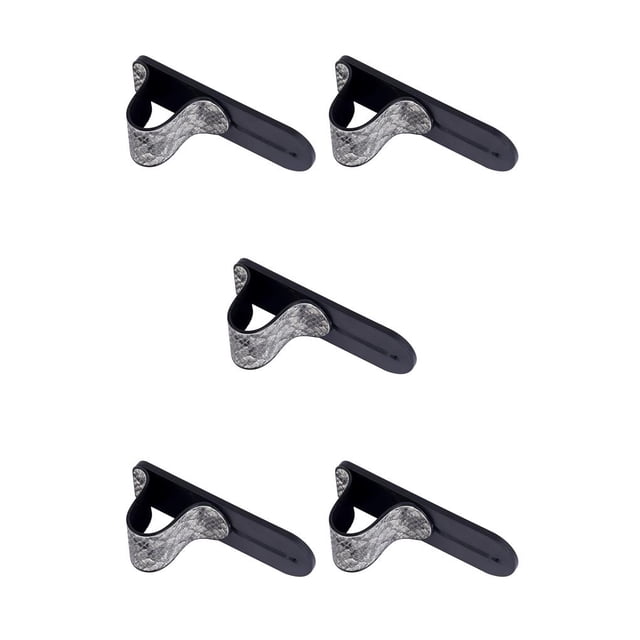 Sidaley Correa para la yema del dedo Muñequera Soporte para teléfono móvil Anillo adhesivo Organizador de auriculares con cable Pegar Hebilla Soporte Type2 NO2