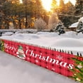 thumbnail image 5 of Uuiauoio Extra Large Christmas Holiday Garden Flag for Front Porch Decorations, Durable Polyester Outdoor Banner with Metal Rings for Easy Hanging, Reusable Festive Yard Sign, 5 of 6