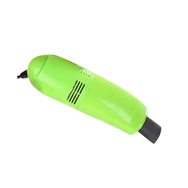 Laptop Brush Practical Convenient 6 Colors USB Keyboard Vacuum Cleaner for Printer - Green
